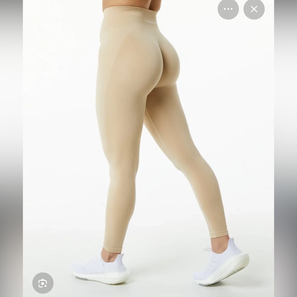 Alphalete Amplify Tan Leggings